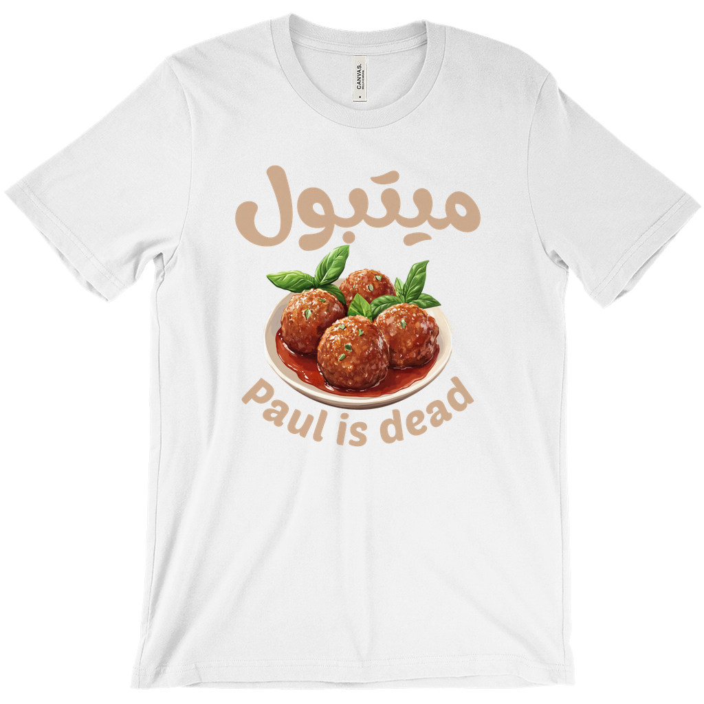 Meatball Madness - Arabic Lost in Translation Bella & Canva T-Shirts