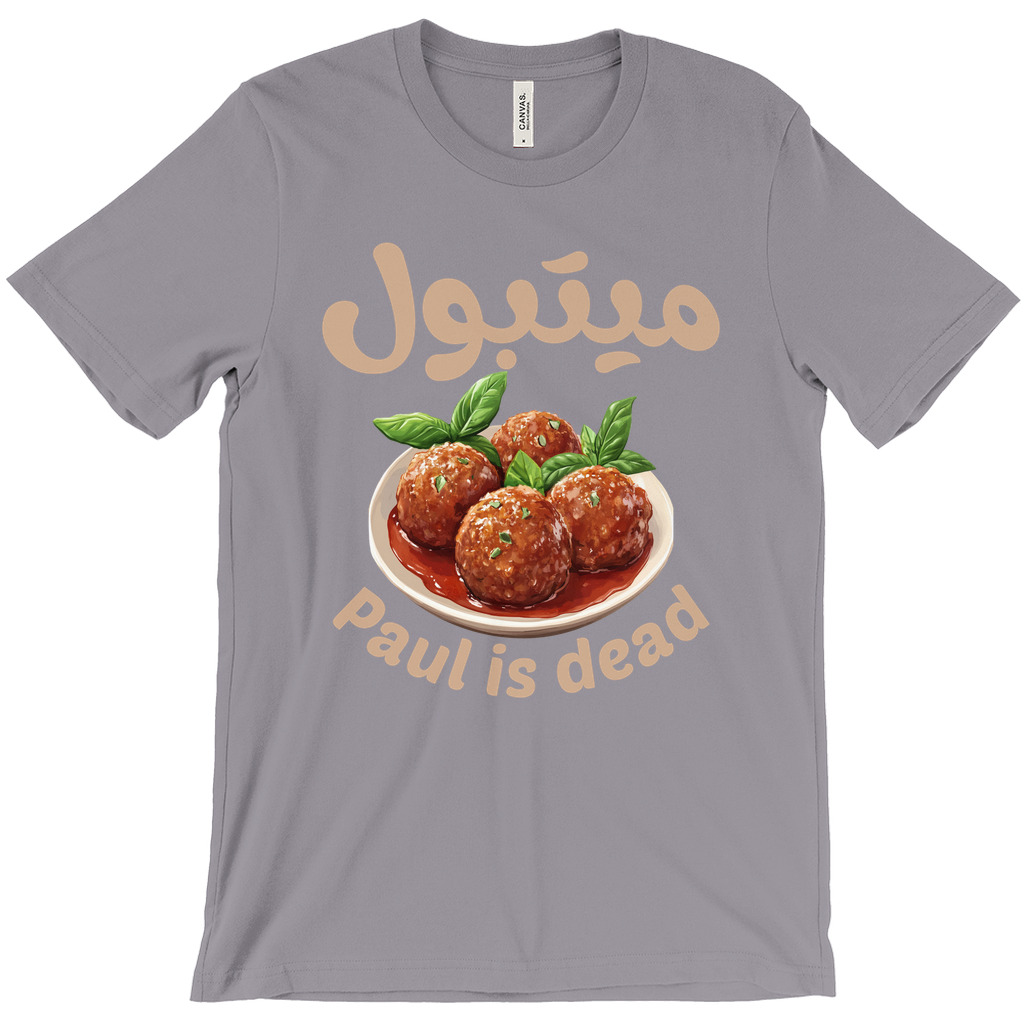 Meatball Madness - Arabic Lost in Translation Bella & Canva T-Shirts