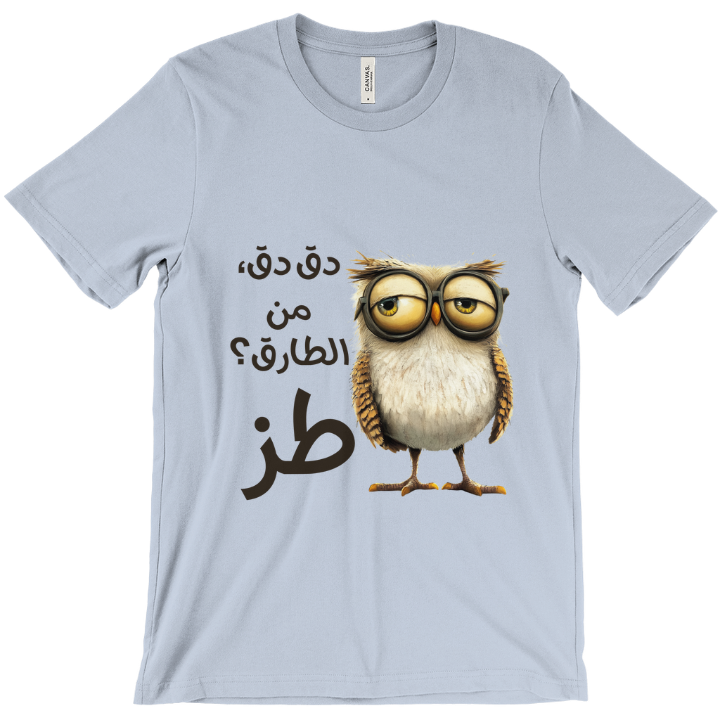 Knock Knock Who's There? TOZ: Sarcastic Owl Vibes Bella & Canva T-Shirts