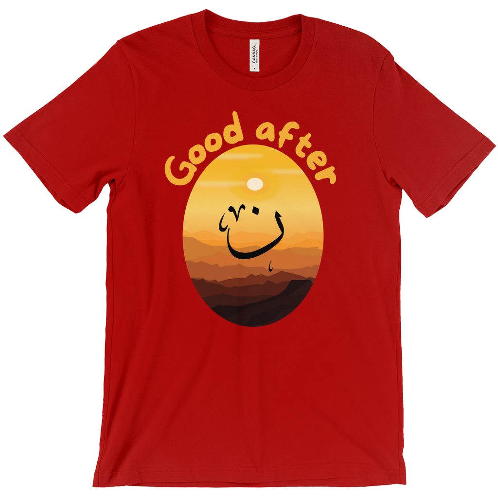 Good Afternoon: A Sunny Twist on Language Bella & Canva T-Shirts