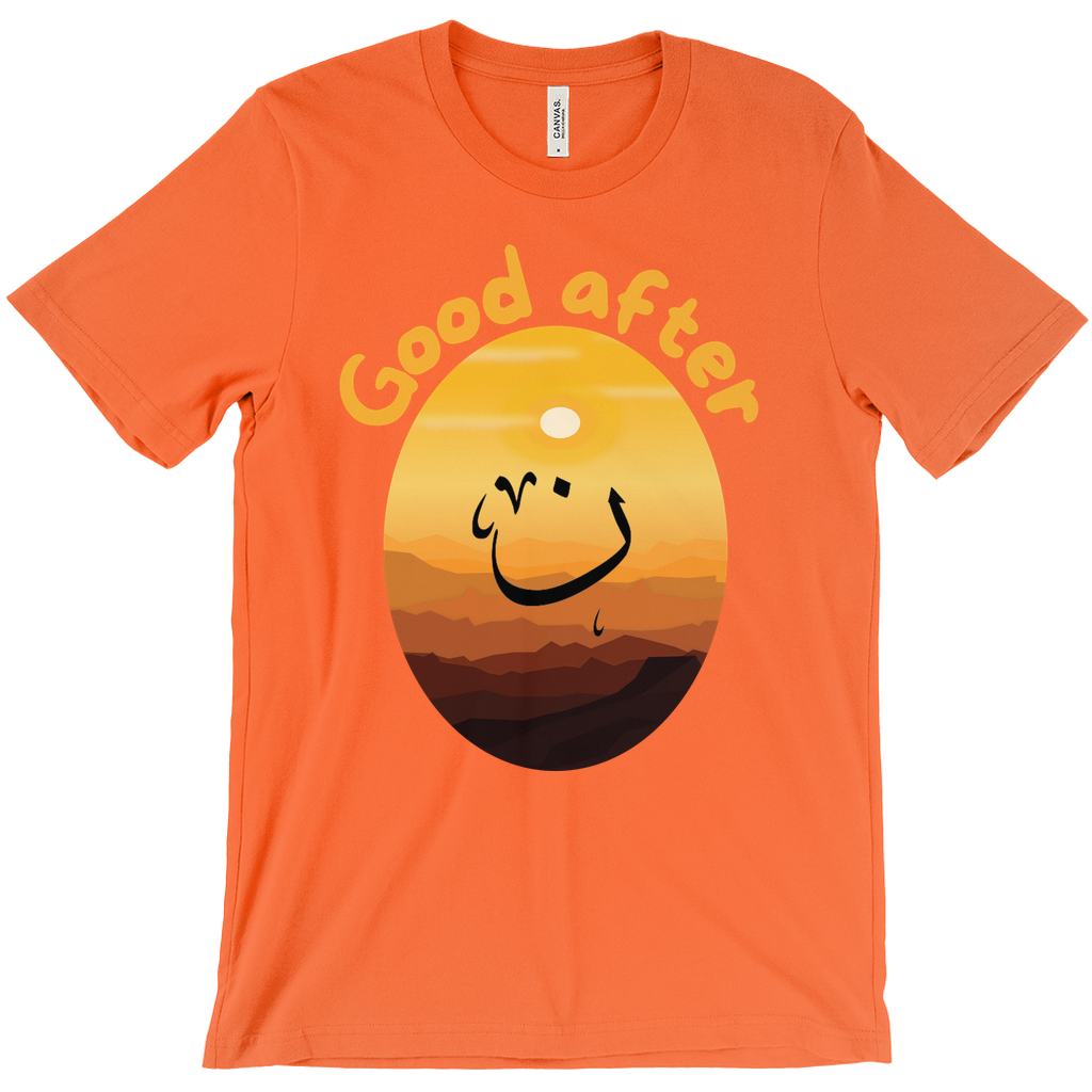 Good Afternoon: A Sunny Twist on Language Bella & Canva T-Shirts