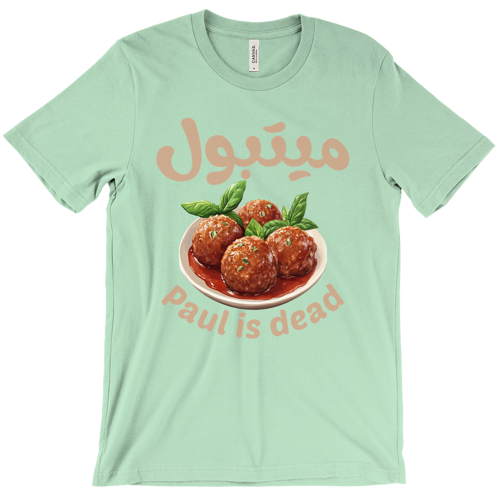 Meatball Madness - Arabic Lost in Translation Bella & Canva T-Shirts