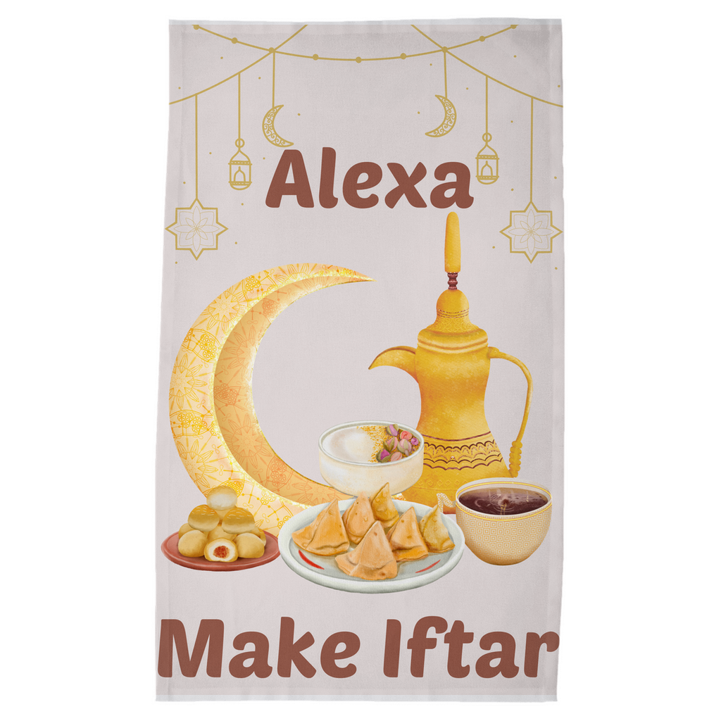 Alexa, Make Iftar Tea Towels