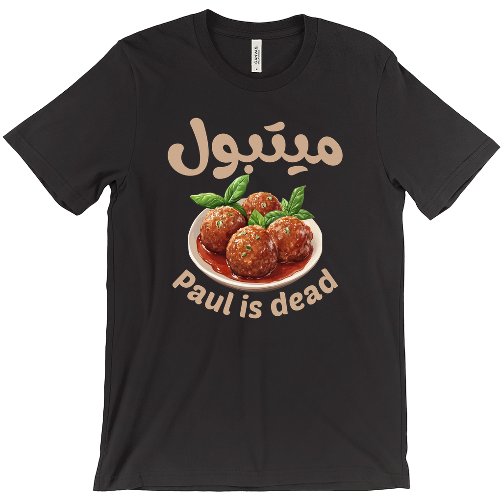 Meatball Madness - Arabic Lost in Translation Bella & Canva T-Shirts