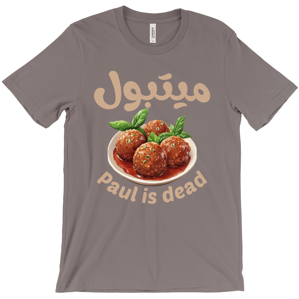 Meatball Madness - Arabic Lost in Translation Bella & Canva T-Shirts