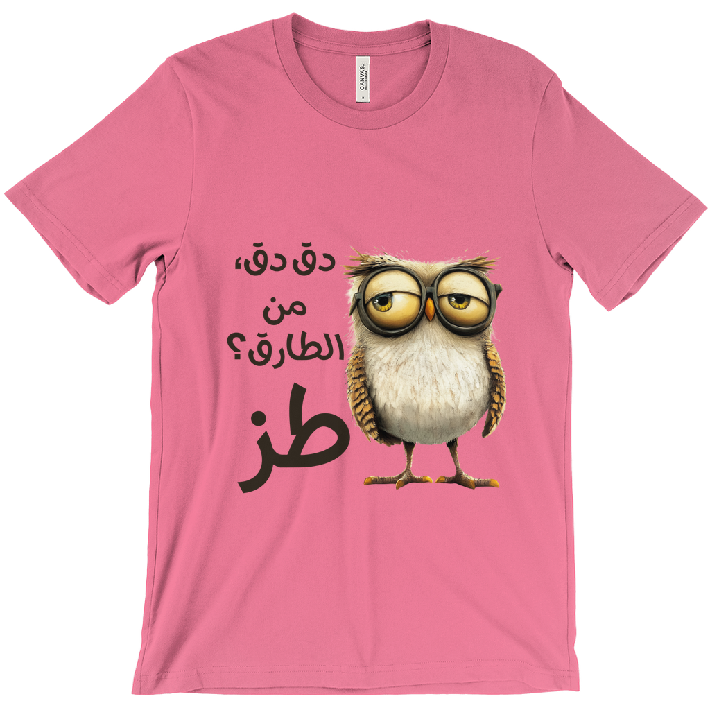 Knock Knock Who's There? TOZ: Sarcastic Owl Vibes Bella & Canva T-Shirts