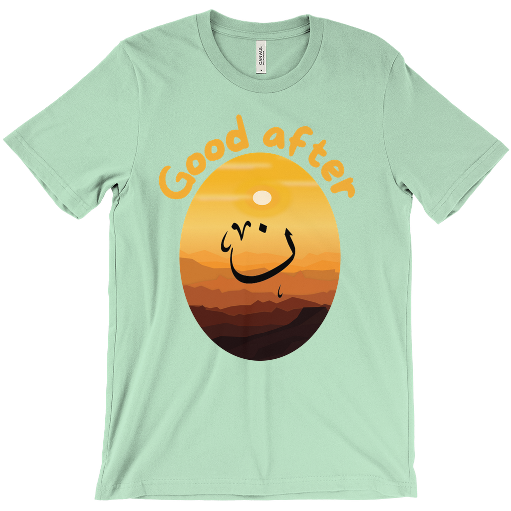 Good Afternoon: A Sunny Twist on Language Bella & Canva T-Shirts