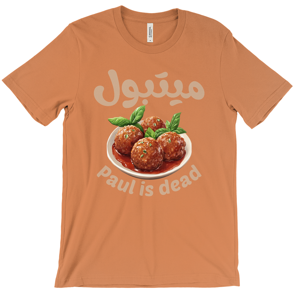 Meatball Madness - Arabic Lost in Translation Bella & Canva T-Shirts