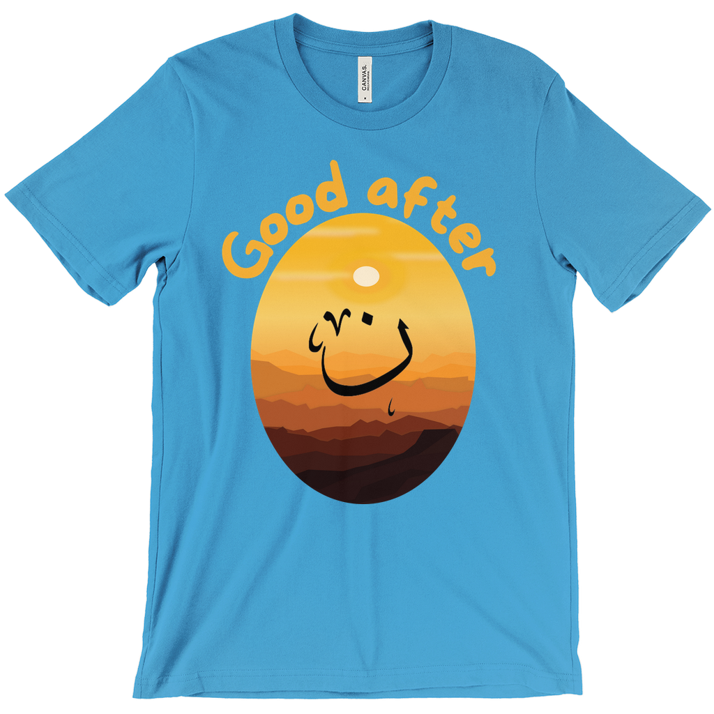 Good Afternoon: A Sunny Twist on Language Bella & Canva T-Shirts