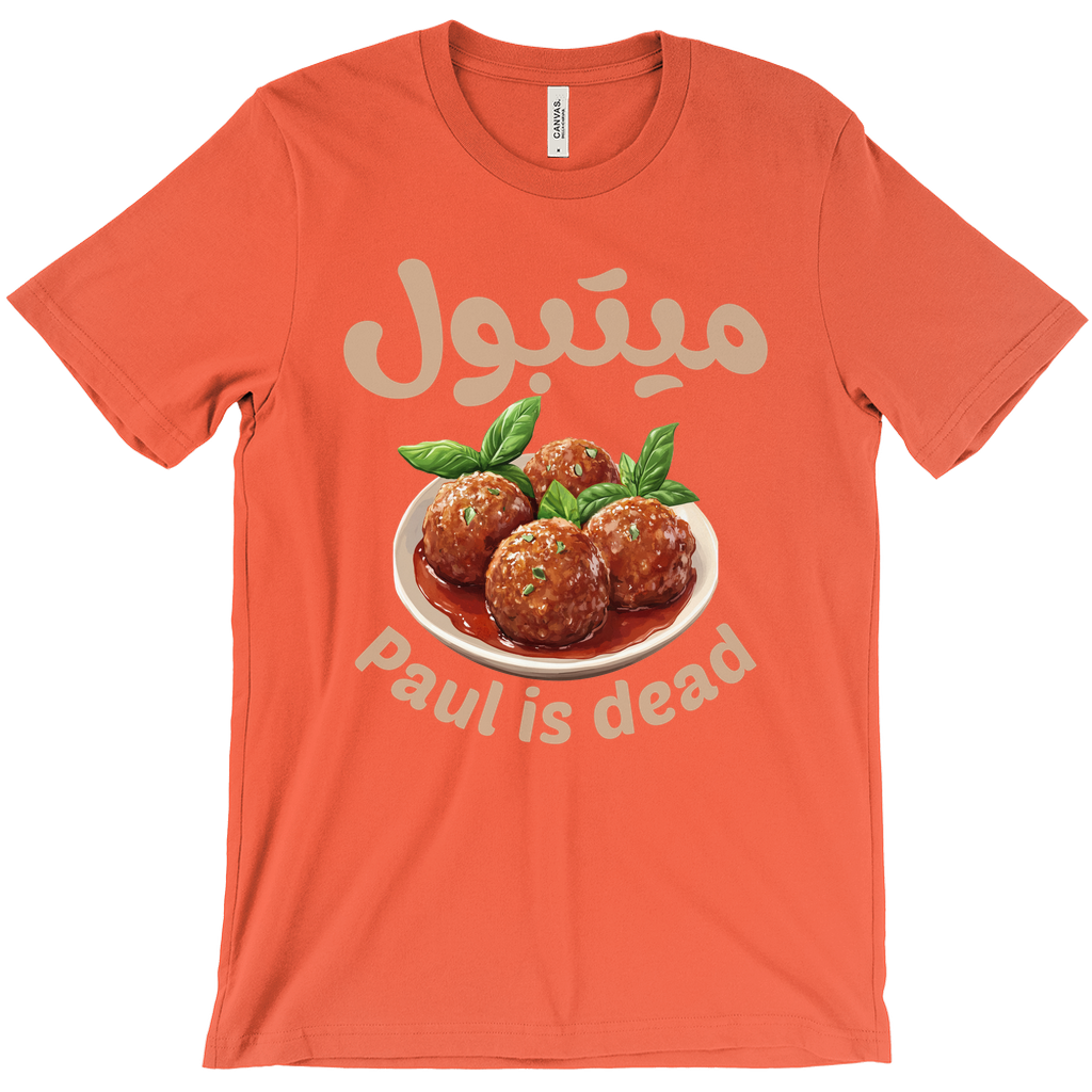 Meatball Madness - Arabic Lost in Translation Bella & Canva T-Shirts