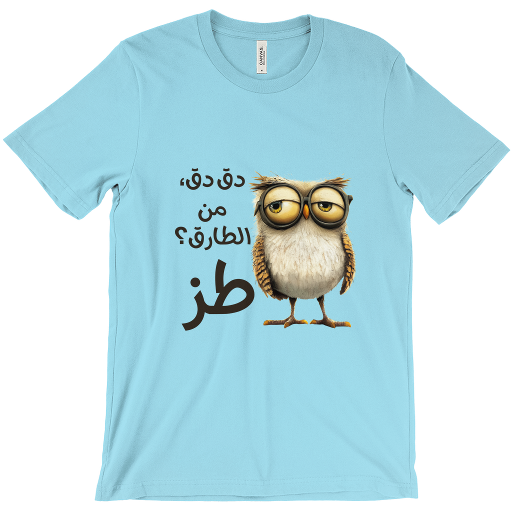 Knock Knock Who's There? TOZ: Sarcastic Owl Vibes Bella & Canva T-Shirts