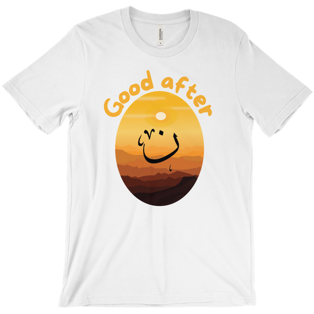 Good Afternoon: A Sunny Twist on Language Bella & Canva T-Shirts