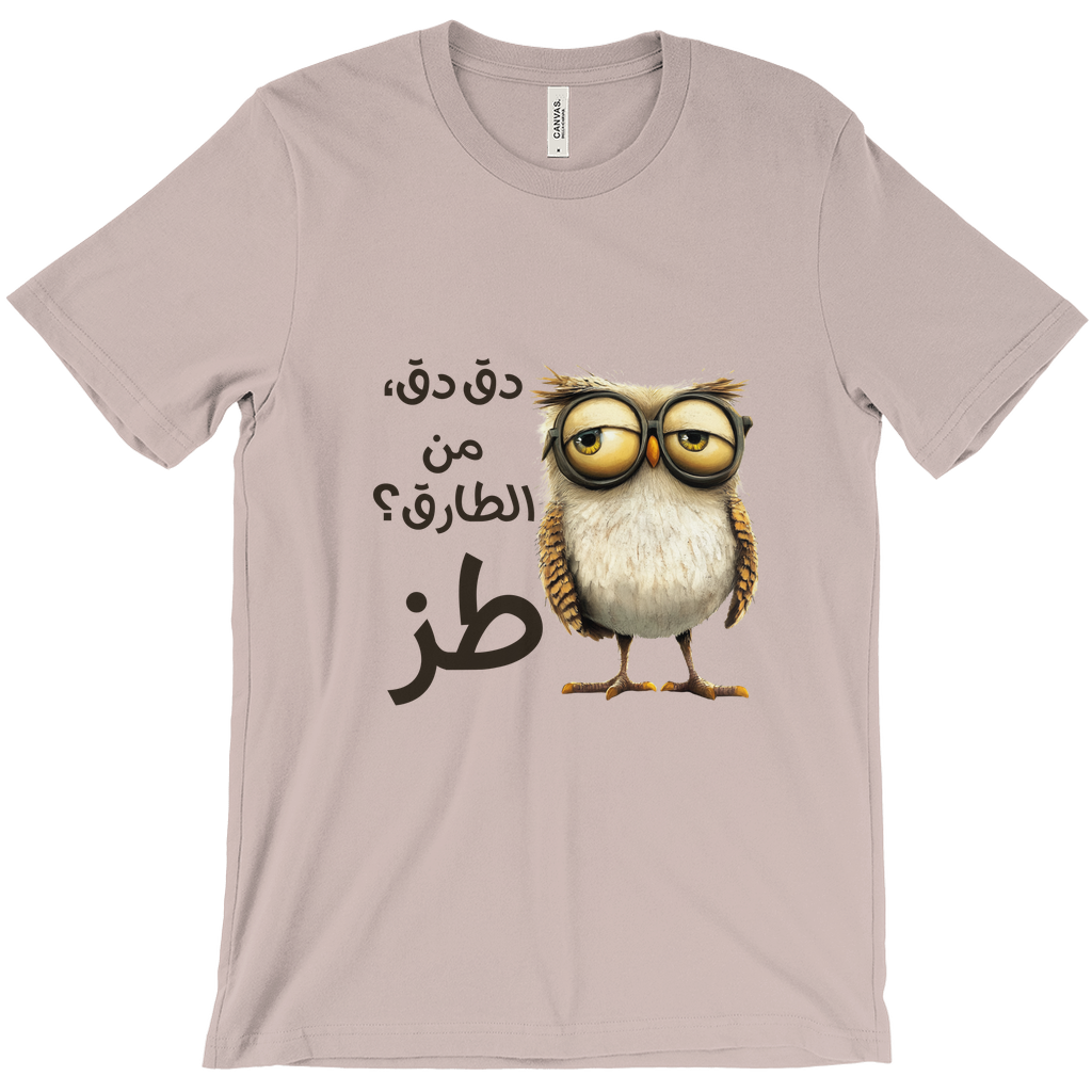 Knock Knock Who's There? TOZ: Sarcastic Owl Vibes Bella & Canva T-Shirts