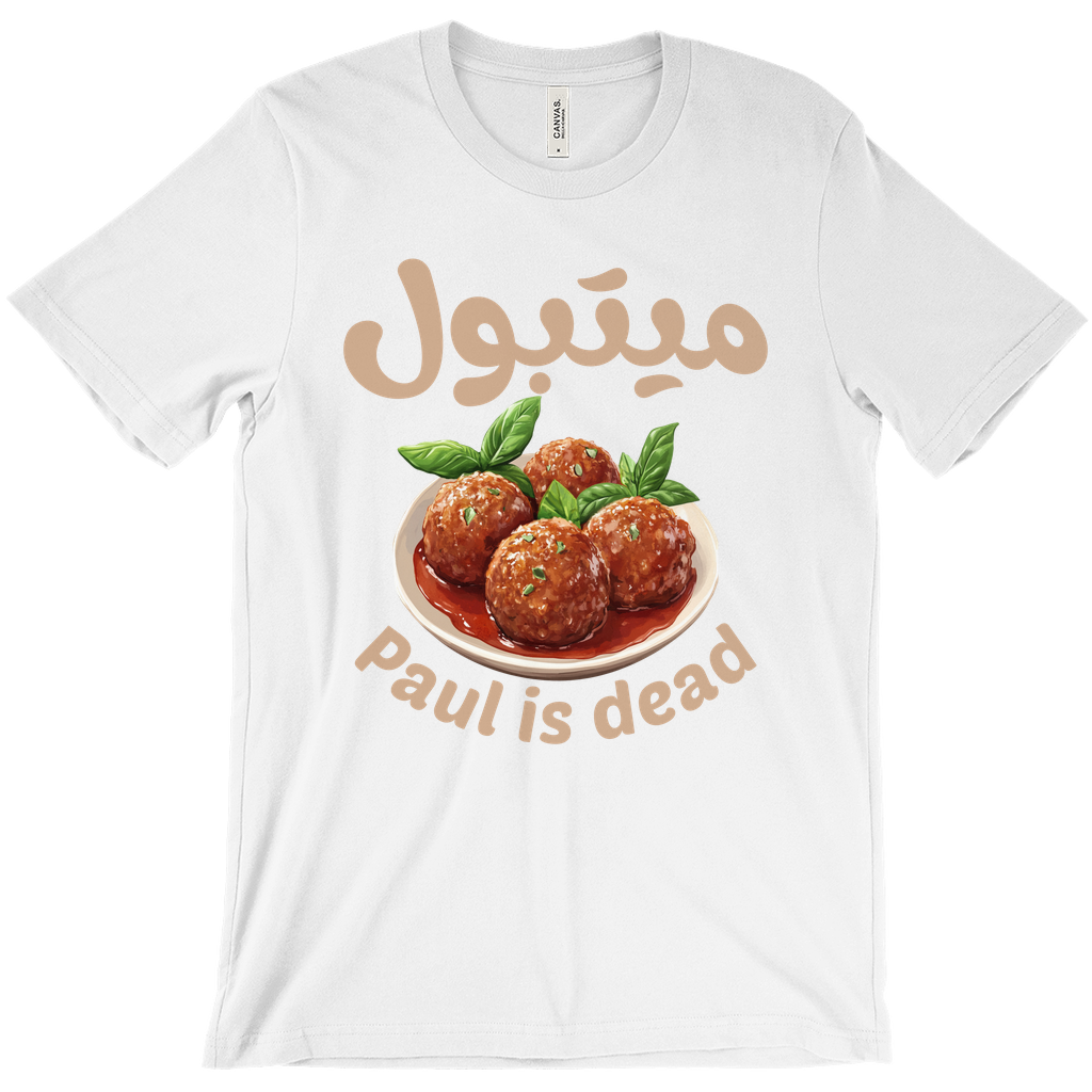 Meatball Madness - Arabic Lost in Translation Bella & Canva T-Shirts