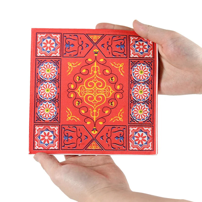 Elegant Eid Mubarak Napkins – Perfect for Ramadan & Eid Table Decor - Arabic Vibes by Rolla