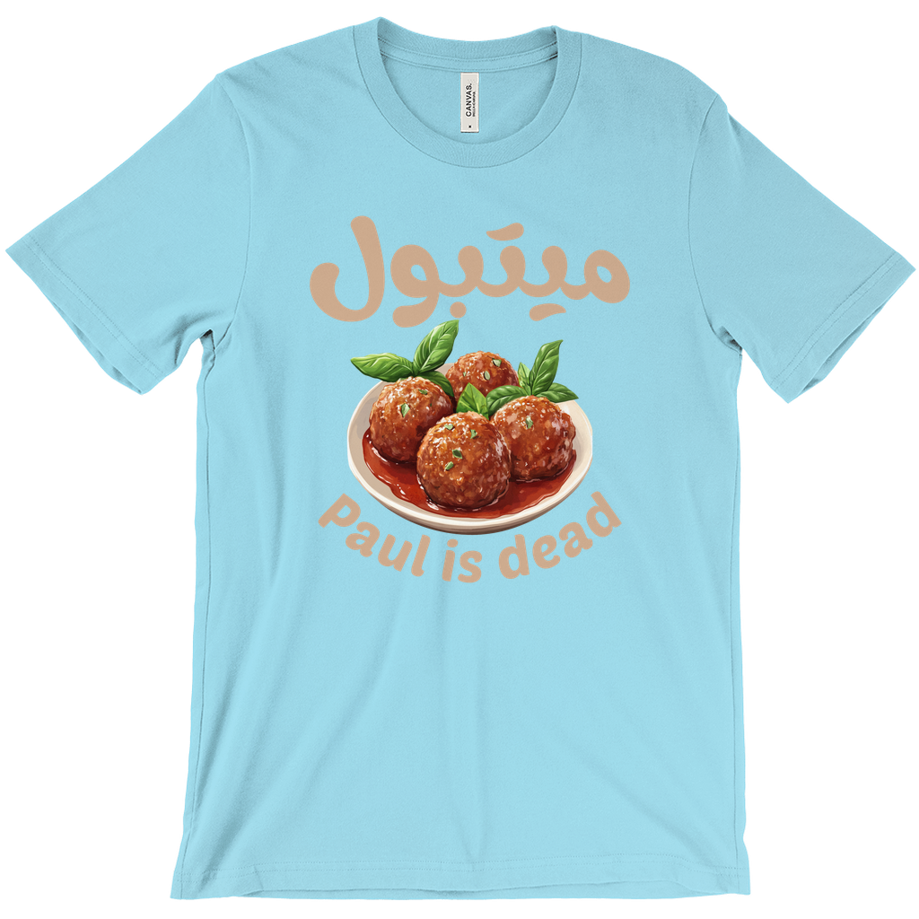 Meatball Madness - Arabic Lost in Translation Bella & Canva T-Shirts