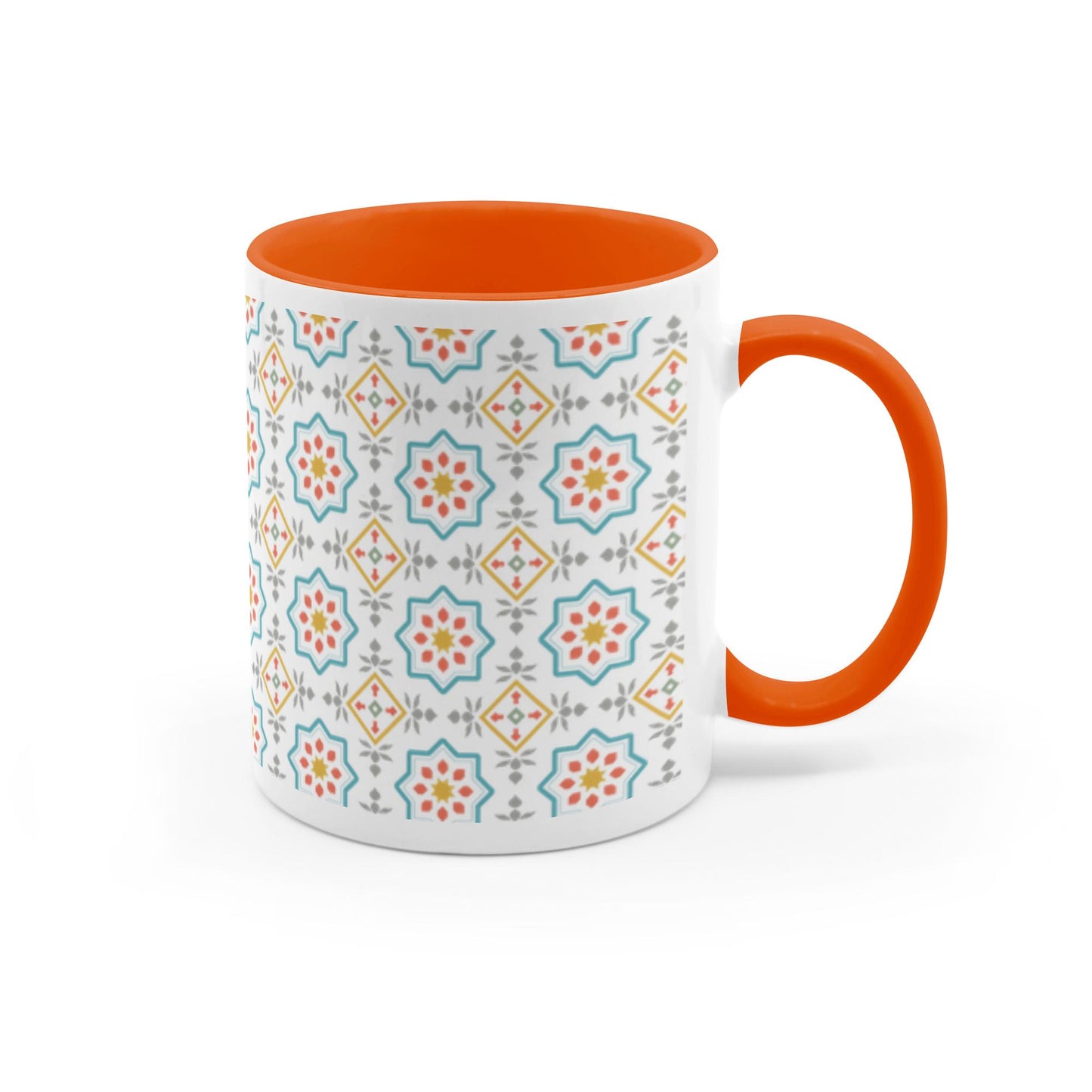 Infinite Beauty Islamic Patterns Accent Mugs