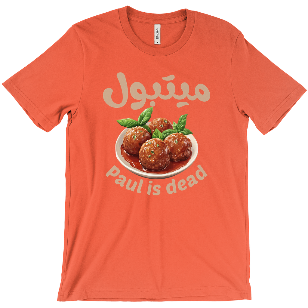 Meatball Madness - Arabic Lost in Translation Bella & Canva T-Shirts