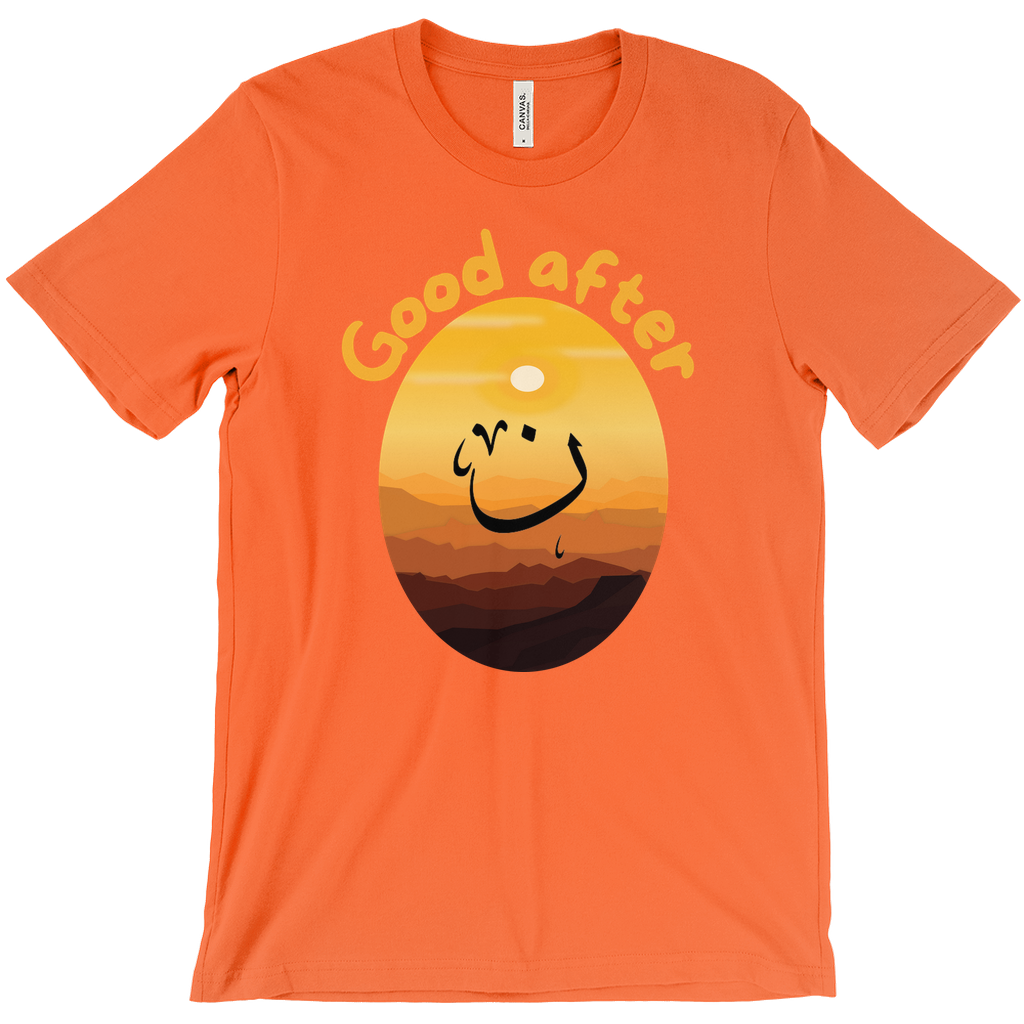 Good Afternoon: A Sunny Twist on Language Bella & Canva T-Shirts