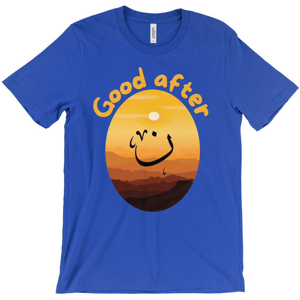 Good Afternoon: A Sunny Twist on Language Bella & Canva T-Shirts