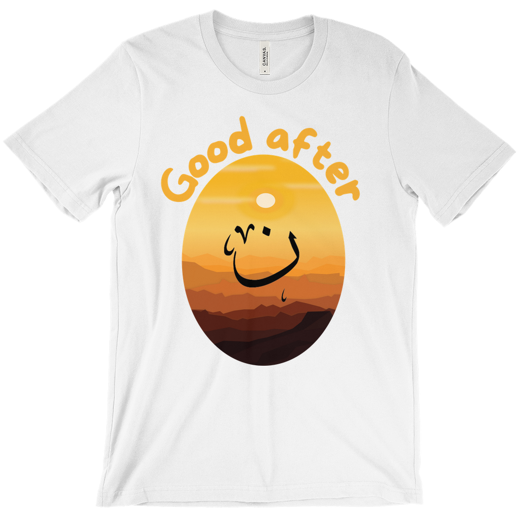 Good Afternoon: A Sunny Twist on Language Bella & Canva T-Shirts