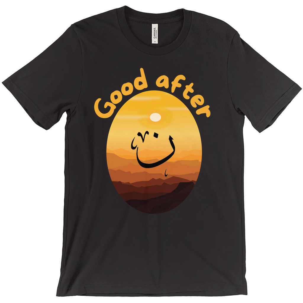 Good Afternoon: A Sunny Twist on Language Bella & Canva T-Shirts