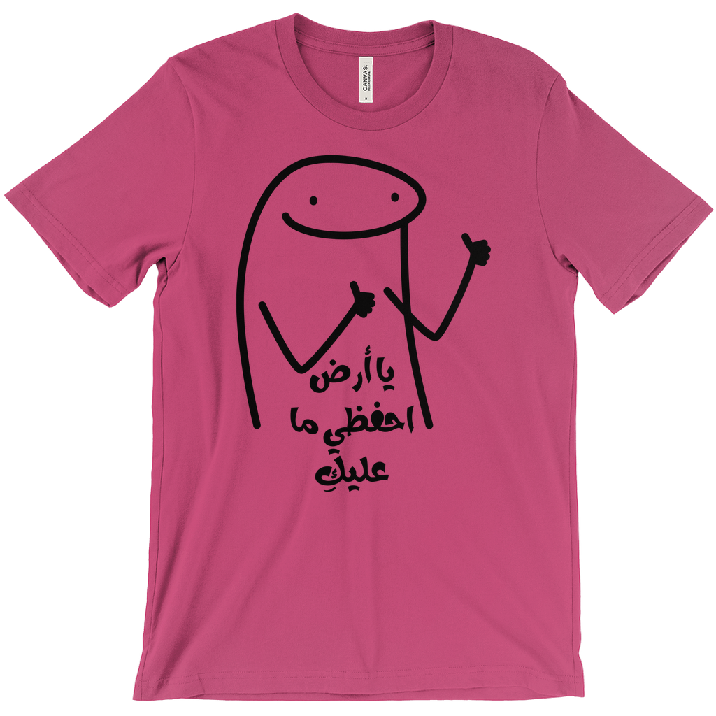 Earth, Keep What’s On You يا أرض احفظي ما عليك  - Bella & Canva T-Shirts