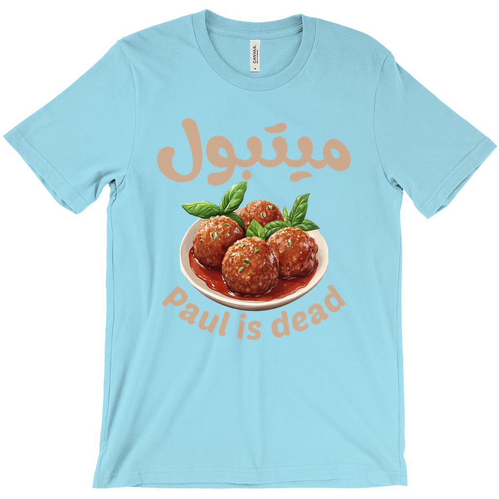 Meatball Madness - Arabic Lost in Translation Bella & Canva T-Shirts