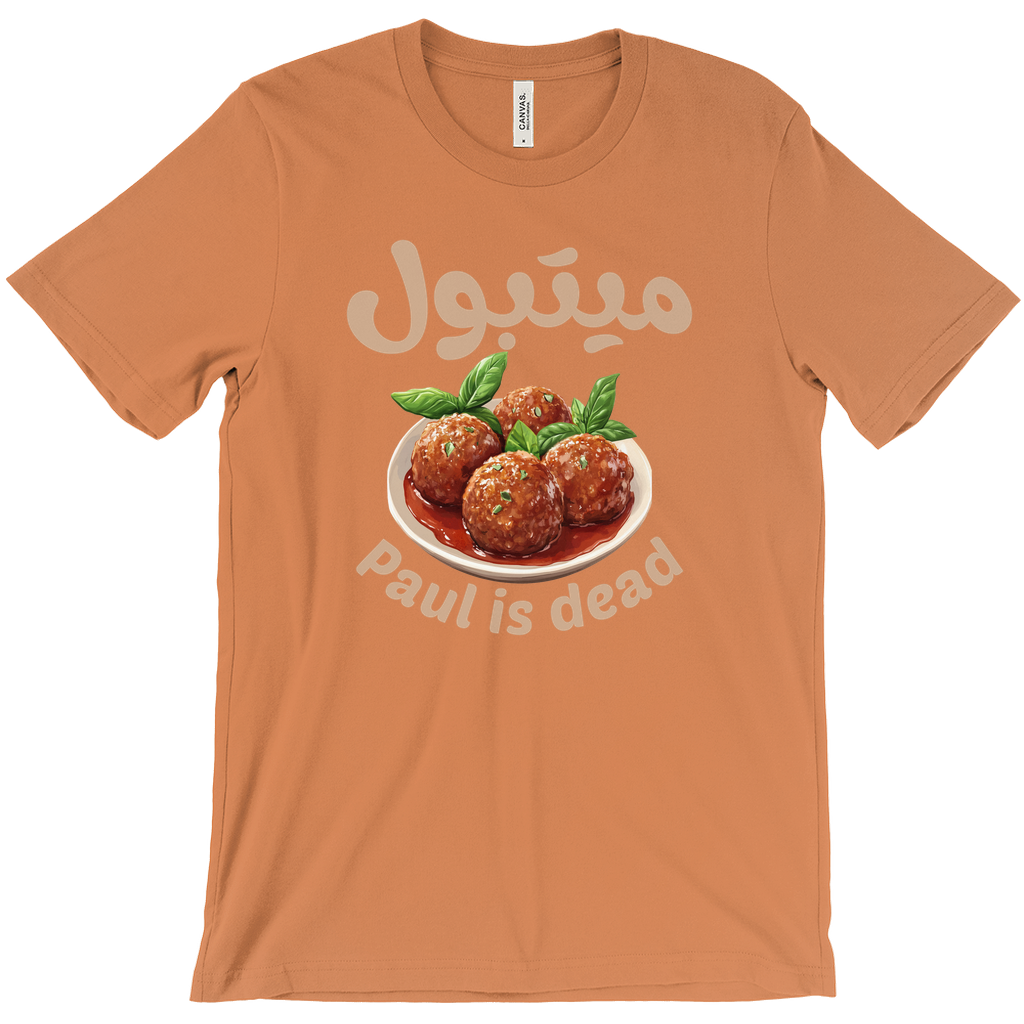 Meatball Madness - Arabic Lost in Translation Bella & Canva T-Shirts