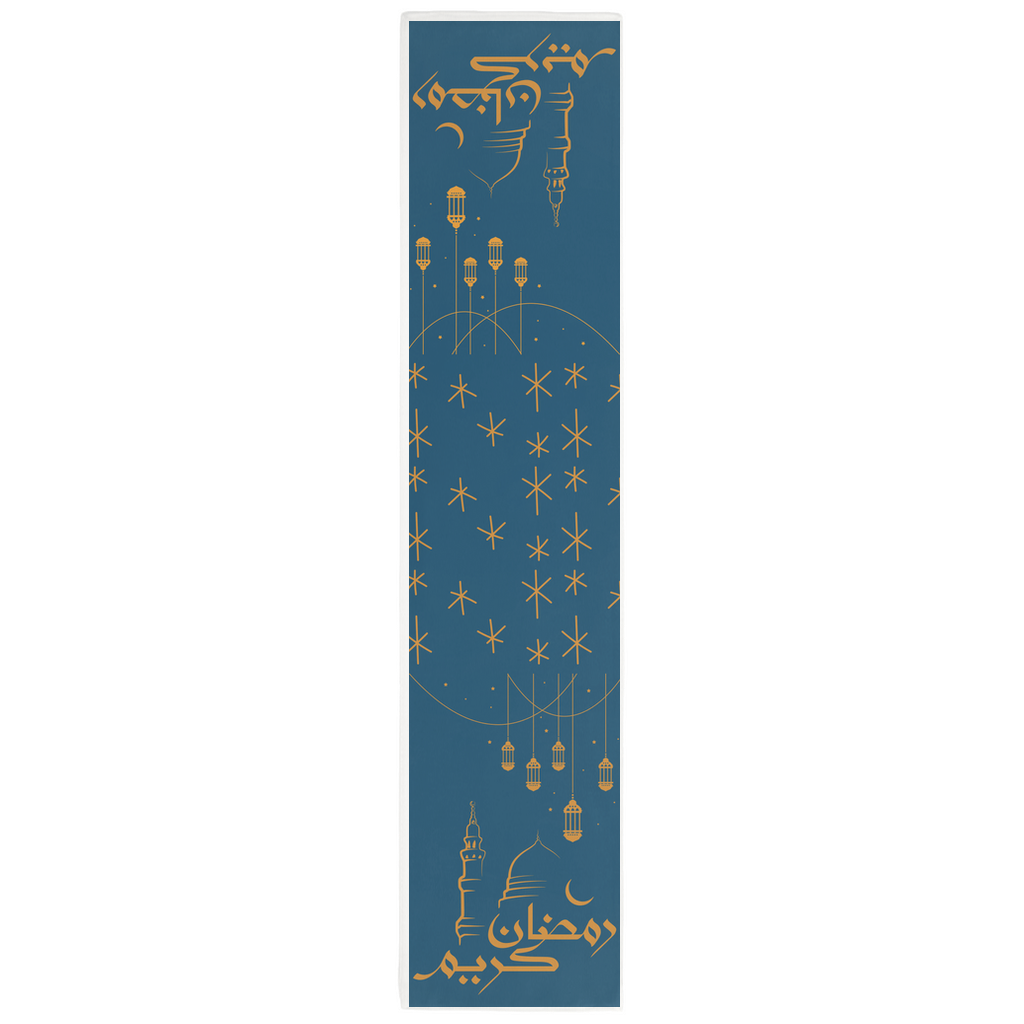 Ramadan Kareem Mosque Silhouette Table Runner - Arabic Vibes by Rolla