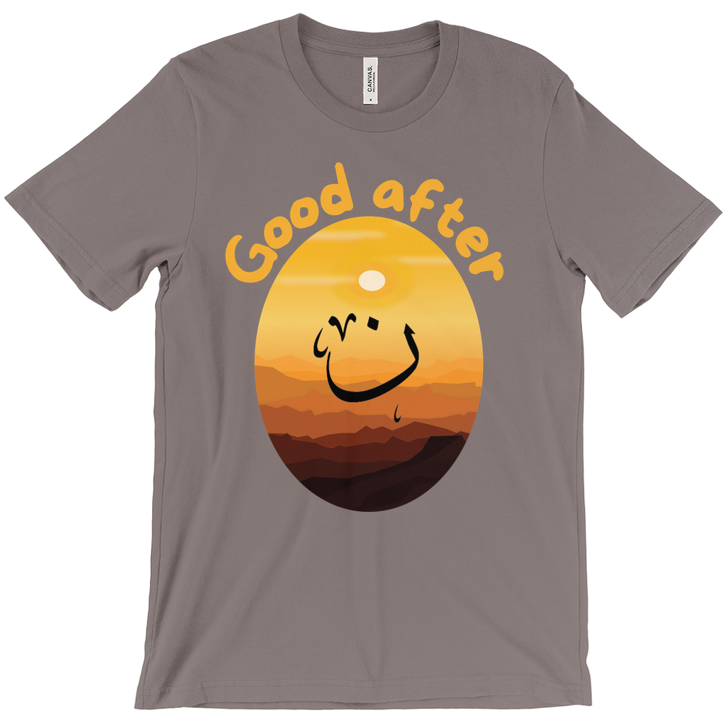 Good Afternoon: A Sunny Twist on Language Bella & Canva T-Shirts