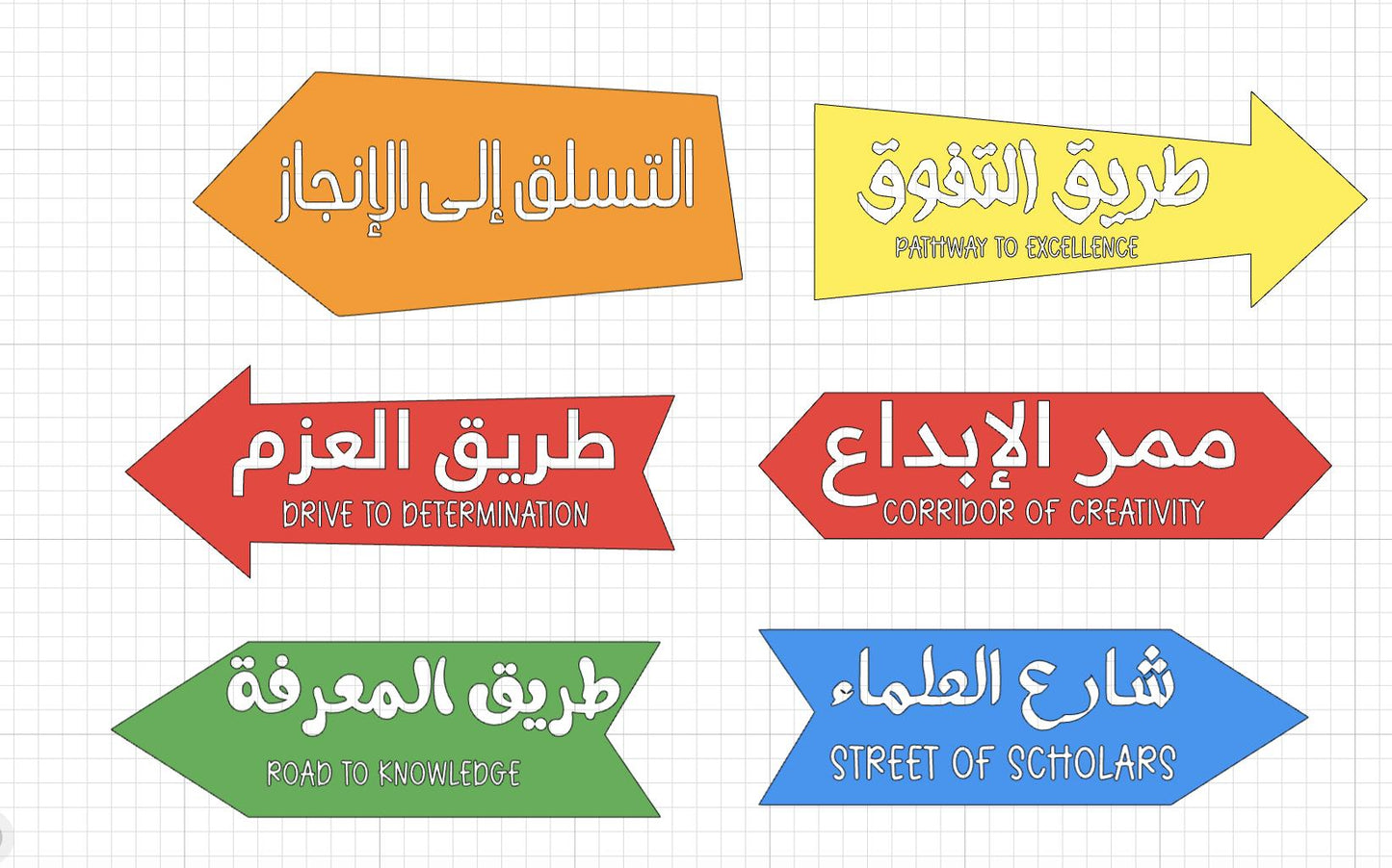 Custom Vinyl Words for Any Surface - Arabic & English - Arabic Vibes by Rolla