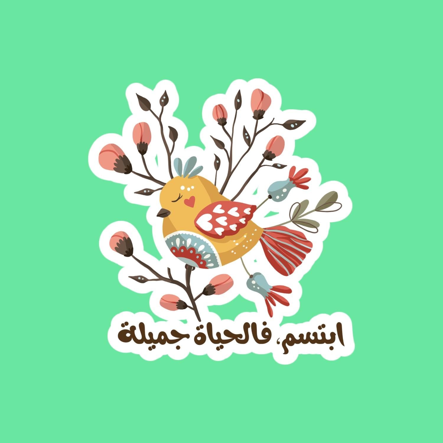 Diverse Vinyl Stickers | Perfect for Laptops, Hydro Flasks, and More - Arabic Vibes by Rolla