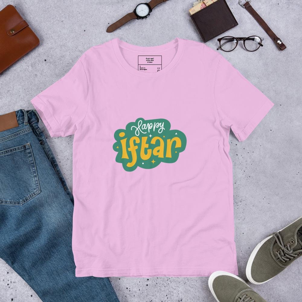 Happy Iftar Celebration Design | Unisex t-shirt - Arabic Vibes by Rolla