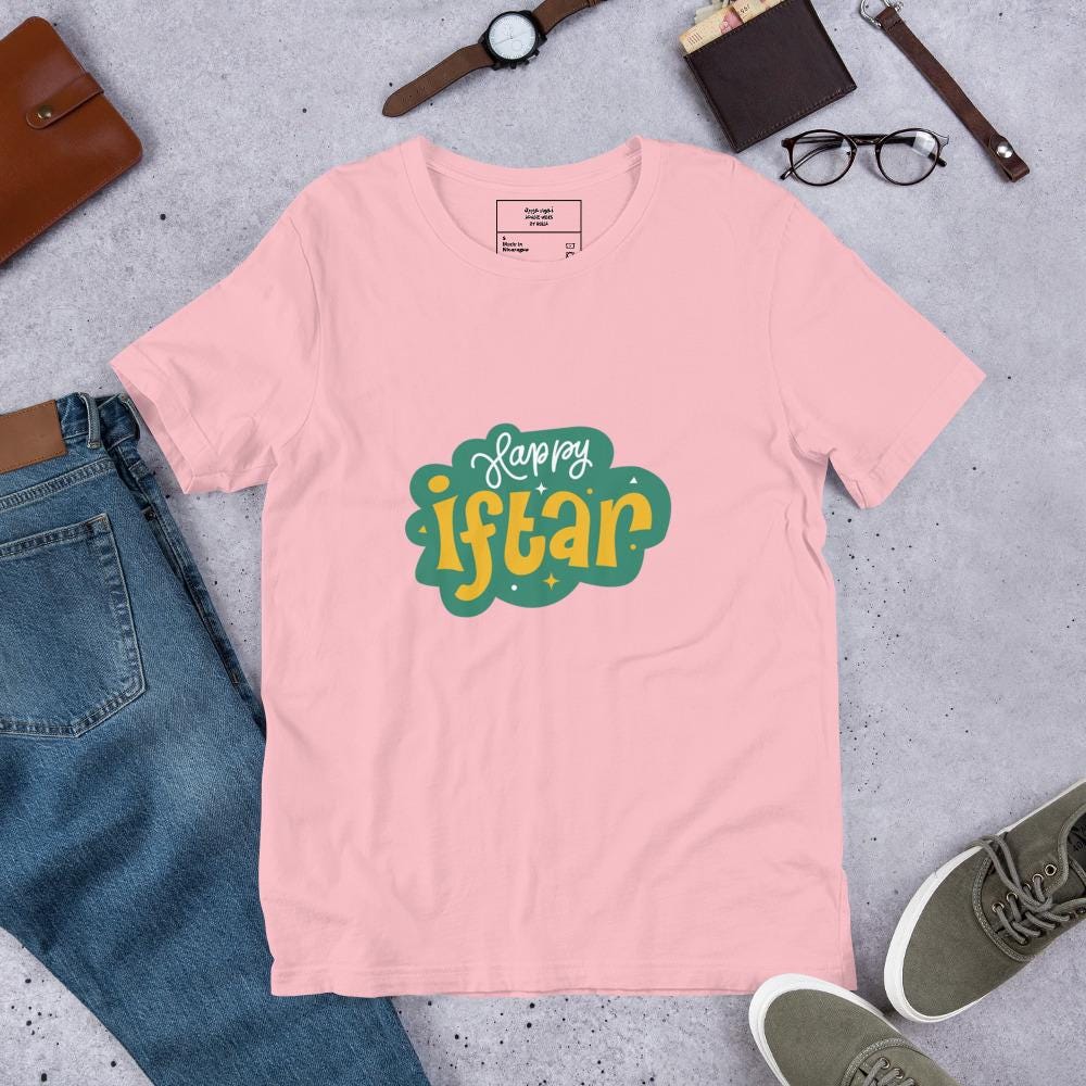 Happy Iftar Celebration Design | Unisex t-shirt - Arabic Vibes by Rolla