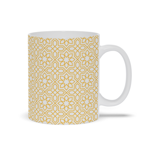 Golden Patterns of Islamic Art Mugs